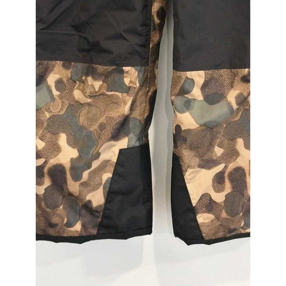 The North Face Dryvent Camo Ski Snow Pants EZ Grow Boys Size M 10